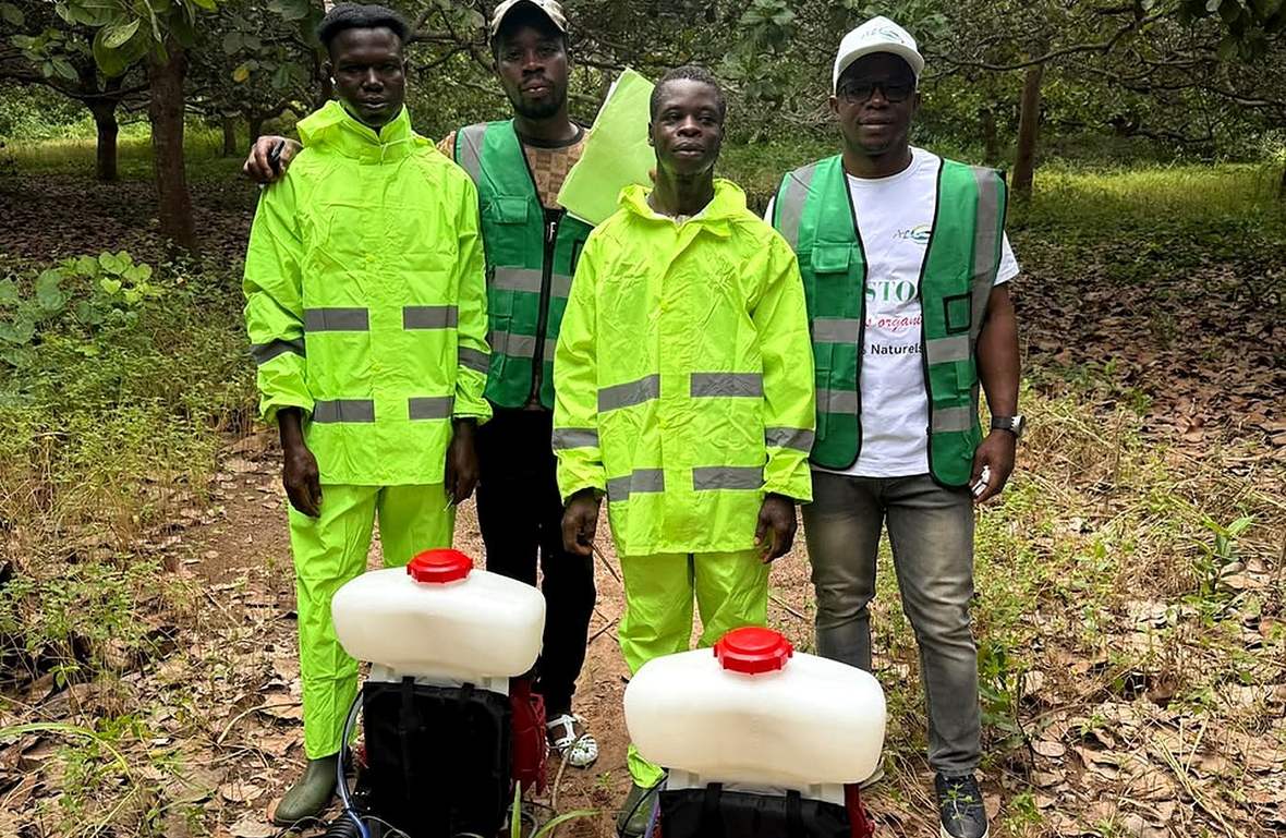 AJLUS team in the field